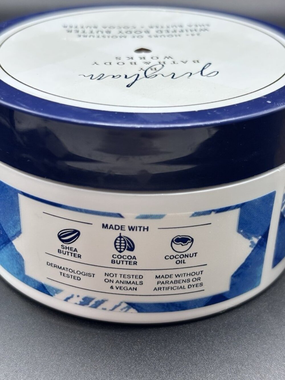Bath & Body Works Warm Vanilla Sugar & Gingham Whipped Body Butter 6.5 oz 2 Pcs - Picture 12 of 16